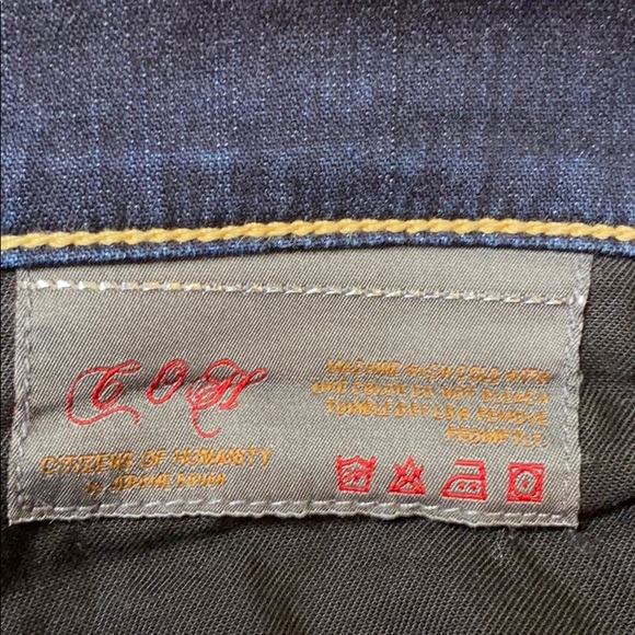 Citizens of Humanity Low Rise Straight Leg Jeans - Picture 10 of 13